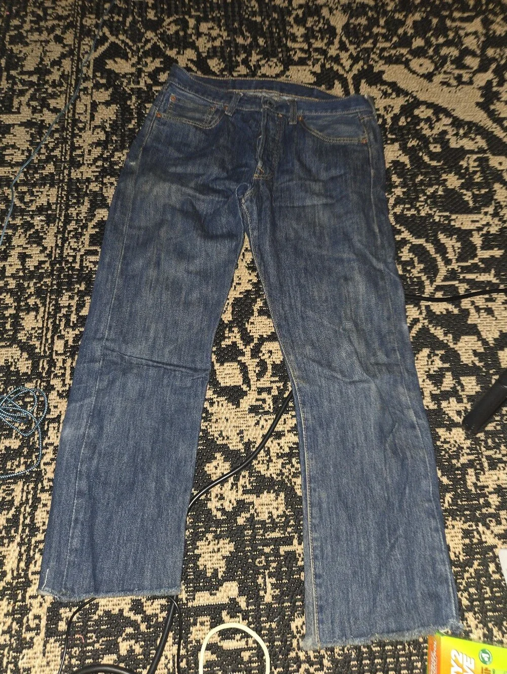 Levi's Men's Dark Blue Bootcut Jeans